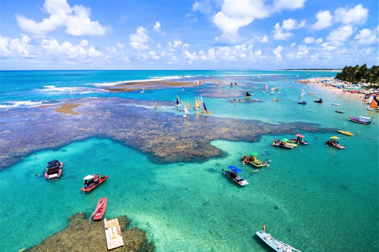 Flat Mar & Sol - Para 6 Pessoas Lägenhet Pôrto das Galinhas Exteriör bild